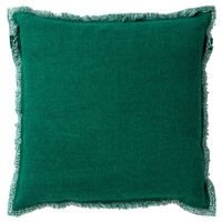 Dutch Decor - BURTO - Kussenhoes 45x45 cm - gewassen katoen - Galapagos Green - groen