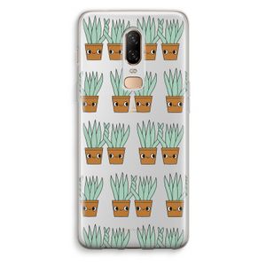 Sansevieria: OnePlus 6 Transparant Hoesje
