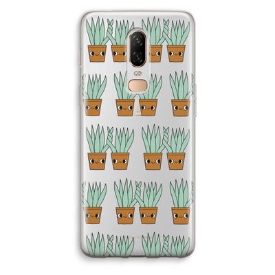 Sansevieria: OnePlus 6 Transparant Hoesje