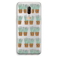 Sansevieria: OnePlus 6 Transparant Hoesje
