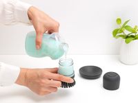 Brabantia sink side afwasborstel met zeepreservoir - thumbnail