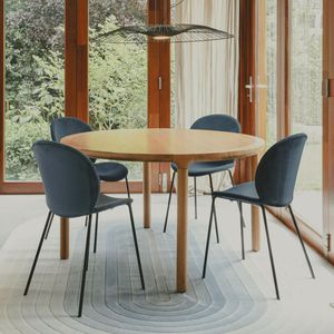 Zuiver Ronde Eettafel 'Storm' Eikenhout, 128cm, kleur Naturel