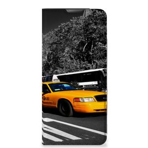 Motorola Moto E20 Book Cover New York Taxi