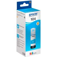 Epson 104 EcoTank inkt C13T00P240, Cyaan - thumbnail