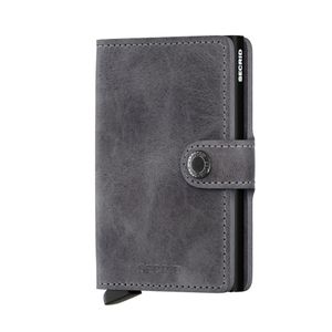 Secrid Mini Wallet Portemonnee Vintage Grey - Black