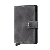 Secrid Mini Wallet Portemonnee Vintage Grey - Black - thumbnail