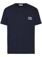 Valentino Garavani t-shirt VLogo Signature en coton - Bleu