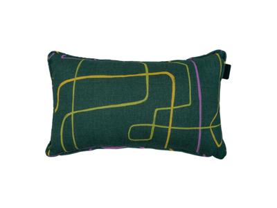 Sierkussen ca. 30x50 cm Met paspel Joah green Madison - Madison