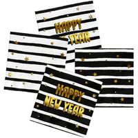 Servetten - BlackGold HNY (20st)