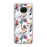 Bloemen tukan: Xiaomi Mi 10T Lite 5G Transparant Hoesje