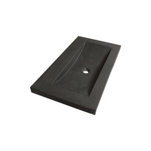 Wastafelblad 80 CoreStone No.13 1 Kraangat