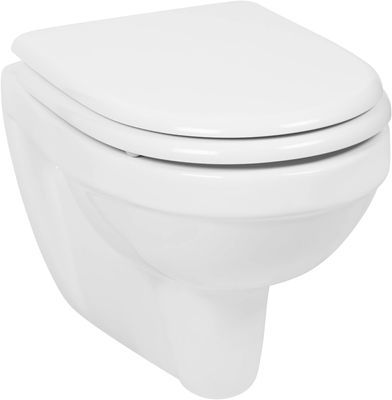Saqu Just compact hangtoilet 36x49x37,5cm wit