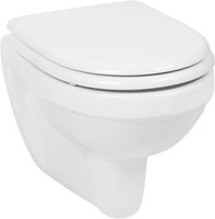 Saqu Just compact hangtoilet 36x49x37,5cm Wit