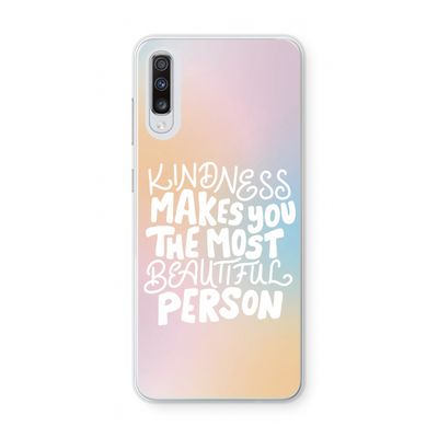 The prettiest: Samsung Galaxy A70 Transparant Hoesje
