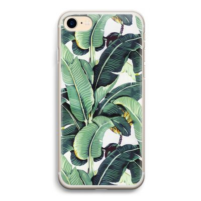 Bananenbladeren: iPhone 7 Transparant Hoesje