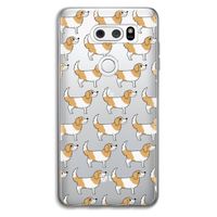 Doggy: LG V30 Transparant Hoesje