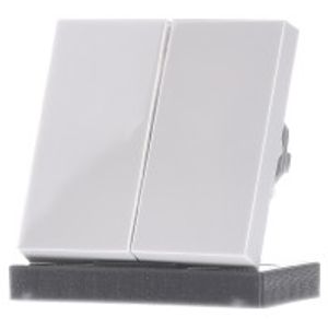 029503  - Cover plate for switch/push button white 029503