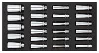Sonic Doppenset 3/8", SFS 1/3 Lang 23-delig 202301