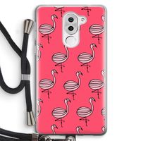 Flamingo: Honor 6X Transparant Hoesje met koord