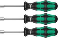 Wera 395 HO/3 Dopsleutel Schroevendraaierset, sanitair, 3-delig