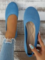 Breathable Hollow out Mesh Fabric Casual Shallow Shoes - thumbnail