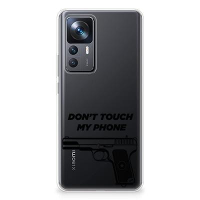 Xiaomi 12T | 12T Pro Silicone-hoesje Pistol DTMP Xiaomi 12T | 12T Pro Silicone-hoesje Pistol DTMP