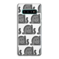 Cats: Samsung Galaxy S10 Plus Transparant Hoesje