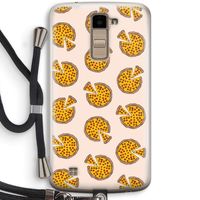 You Had Me At Pizza: LG K10 (2016) Transparant Hoesje met koord
