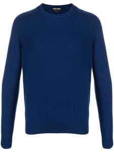 TOM FORD pull en cachemire à col roulé - Bleu