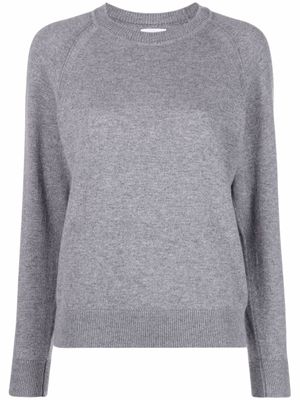 Barrie pull en cachemire à manches longues - Gris