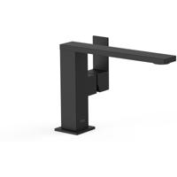 Wastafelkraan Tres Cuadro | Opbouw | Mengkraan | Standaard model | 1-hendel | Vierkant | Zwart mat