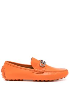 Ferragamo chaussures à boucles Grazioso - Orange