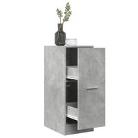 Apothekerskast 30x41x77,5 cm bewerkt hout betongrijs Apothekerskast 30x41x77,5 cm bewerkt hout betongrijs