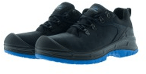 aboutblu lage schoen oikos s3 zwart/blauw 43