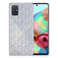 Samsung Galaxy A71 | TPU bumper | Stripes Dots