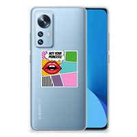 Xiaomi 12 | 12X Silicone Back Cover Popart Princess - thumbnail