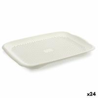 Uitwringbaar Wit Plastic 27 x 3 x 36,3 cm (24 Stuks)