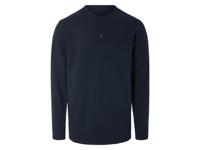 LIVERGY Heren shirt (Blauw, S)