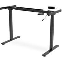 Digitus DA-90430 frame voor stabureau Electrisch 2 poot/poten Zwart