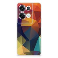 OPPO Reno8 Pro | TPU Hoesje | Polygon Color