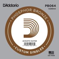 D'Addario PB064 Phosphor Bronze .064 Losse Snaar