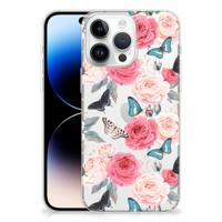 iPhone 14 Pro Max | TPU Case | Butterfly Roses