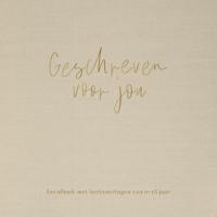 Geschreven voor jou (Hardback)