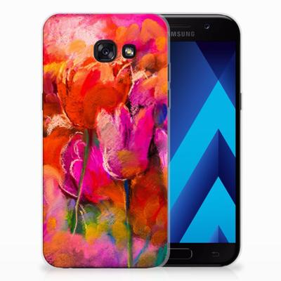 Smartphone hoesje Samsung Galaxy A5 2017 Tulips Smartphone hoesje Samsung Galaxy A5 2017 Tulips