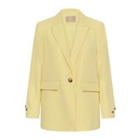 Culture - Geel | unisex | Blazer | Geel | 42 | regular | Kamst mode