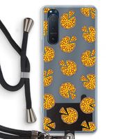 You Had Me At Pizza: Sony Xperia 5 II Transparant Hoesje met koord