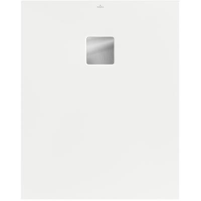 Villeroy & Boch Excello douchevloer - 100x80cm - polyurethaan/acryl wit alpine uda1080exc2v-01