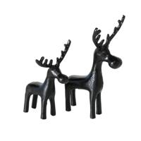 Boltze Home figuur eland zwart 2-delig