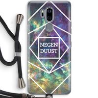 Negenduust ruimte: LG G7 Thinq Transparant Hoesje met koord