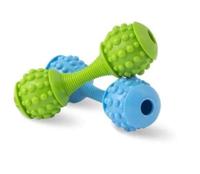 HILTON Dental Dumbbell in thermoplastisch rubber 15 cm - hondenspeeltje - 1 stuk